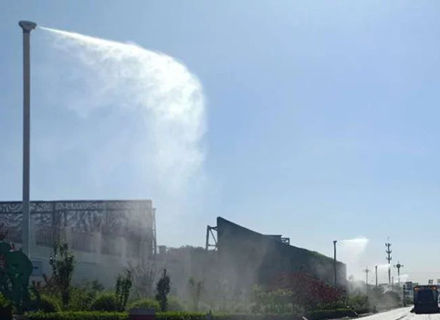 路灯喷雾系统是有什么组成