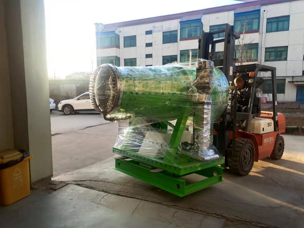 2021年12月17日五台LHW-50除尘喷雾机发往宁夏料场