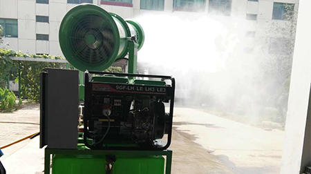 雾炮机的用途以及使用注意事项