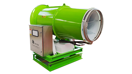 雾炮机喷雾降尘应该放置在工地哪些位置