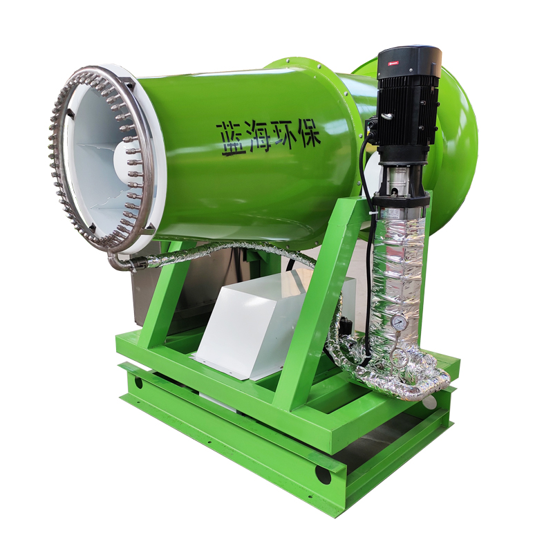 雾炮机对管理城市工地扬尘的优势